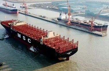 Weitere 10 Schiffe!MSC Mediterranean Shipping erteilt einen weiteren Großauftrag über zehn LNG-Dual-Fuel-10.000-TEU-Schiffe