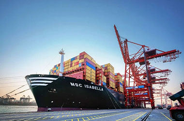 Mediterranean shipping capacity officially exceeded 5 million TEU